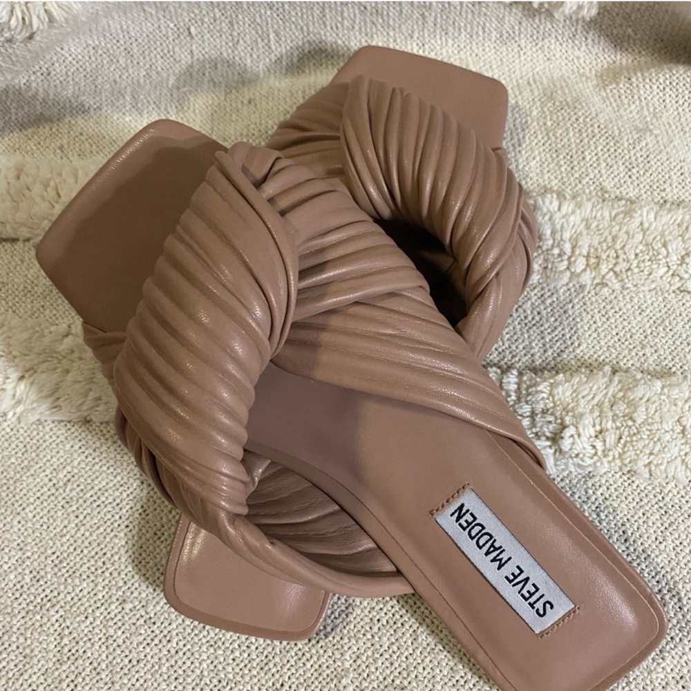 Steve Madden Mentor Slide Square Shape Sandals - image 6